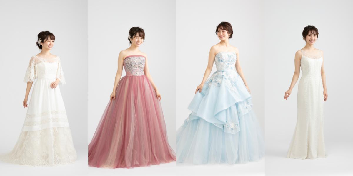 フォトウェディング用ドレス